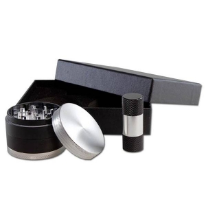 Grinder in Metallo 63mm + Pressa