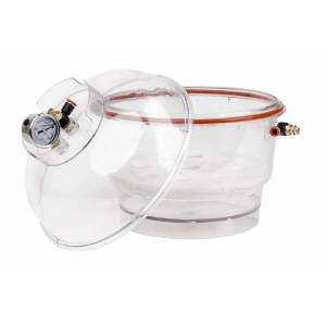 Essiccatore Policarbonato Ø28cm con Valvola e Manometro