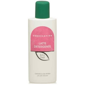 Latte Detergente - canapa ed uva rossa 200ml - Verdesativa