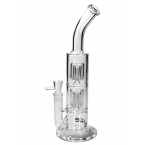Bong in Vetro 38,5cm 2-Percolator