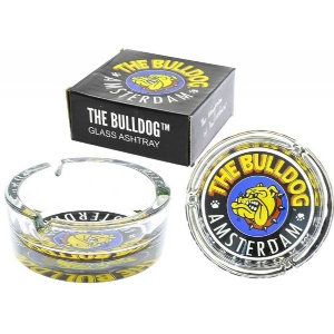 The Bulldog Posacenere Vetro Colorato - Ø10cm