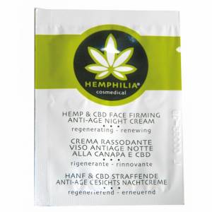 Hemphilia - Hemp & CBD maschera antietà per la notte - 1,5 ml
