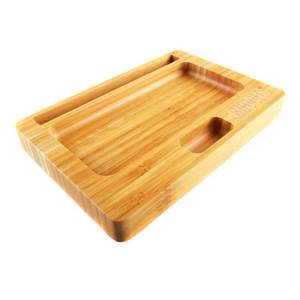 Vassoio per rollare in Bamboo 3-in-1 - Buddies