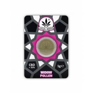 Legal Weed - Resina White Widow Pollen 1g
