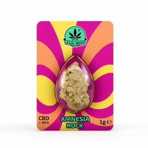 Legal Weed - Amnesia Rock 1g