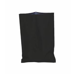 Qnubu - Buste in alluminio nere sigillabili - Pack da 50 Unità