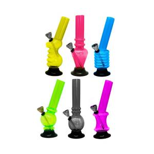 Mini bong in Plastica Design Misti 15cm