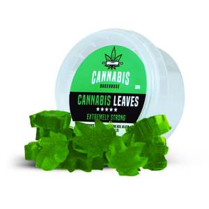 Cannabis Bakehouse - Foglie di Cannabis Gommose senza THC (30g)