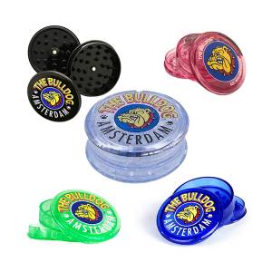 The Bulldog Grinder in Plastica 3 parti - 60 mm