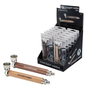Champ High - Pipa di legno Brown - (12pezzi/display)