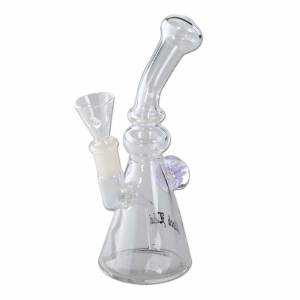 Black Leaf Oil Bong con Banger Viola