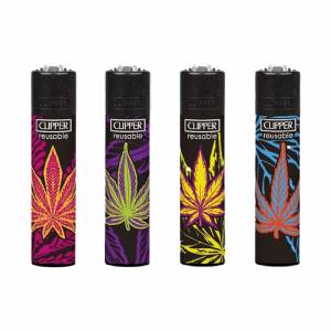 Clipper - Accendini Classic Psycho Weed (24pz/display)