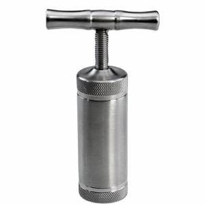 Black Leaf - T-Press M, pressa per erbe in acciaio inossidabile