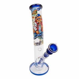 Black Leaf CANNIFORNIA Glassbong Plate 15,63 13,66 81,96 H 250mm