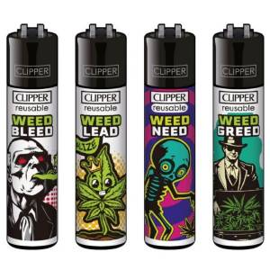 Clipper Classic Large Weed Rhyme (48pz/espositore)