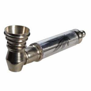 Screwable Screwable Smoking Pipe bended