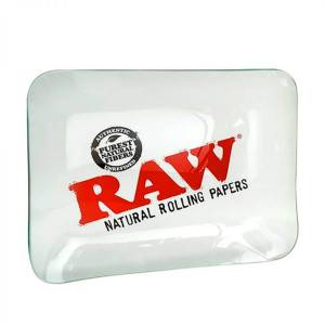 RAW Mini Vassoio per rollare in vetro