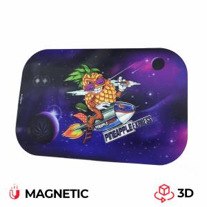 Best Buds Pineapple Express Cover Magnetica in 3D per Vassoi in Metallo misura media