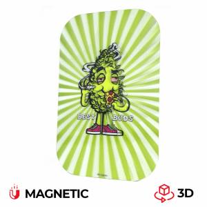 Best Buds Pizza Cover Magnetica in 3D per Vassoi in Metallo misura media