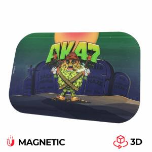 Best Buds AK47 Cover Magnetica in 3D per Vassoi in Metallo misura media