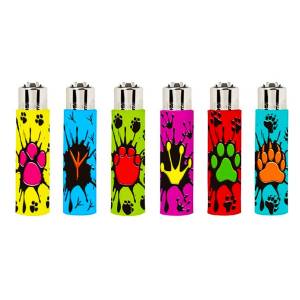Clipper Accendini Animal Print con Cover in Silicone (30pezzi/display)