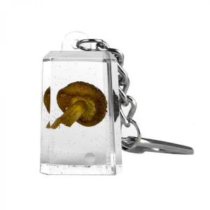 Portachiavi Fungo Trasparente Acrilico