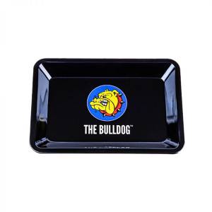 The Bulldog Original Vassoio Per Rollare in Metallo Piccolo