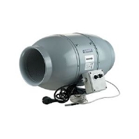 Aspiratore Insonorizzato Blauberg Iso-Mix - 10cm (233 m3/h) - Con Termostato