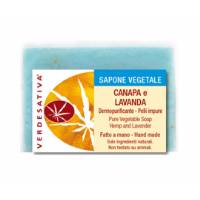 Sapone Canapa e Lavanda - delicato - Verdesativa
