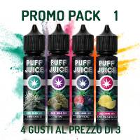 Puff Juice Kit Weed 200mg 3+1 omaggio