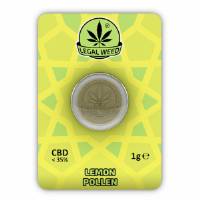 Legal Weed - Resina Lemon Haze Pollen 1g