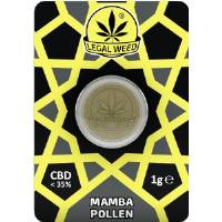 Legal Weed - Resina Black Mamba Pollen 1g