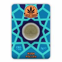 Legal Weed - Resina OG Kush Pollen 1g