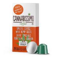 Cannabissimo - Capsule compatibili Nespresso con Semi di Canapa (10 capsule)