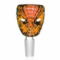Braciere per Bong in Vetro - Uomo Ragno Ambra - (18mm)