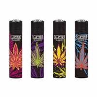 Clipper - Accendini Classic Psycho Weed (24pz/display)