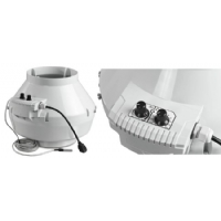 Estrattore BLAUBERG MAX - 15cm - 460m3/h con Termostato