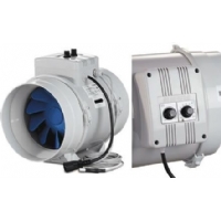 Estrattore  BLAUBERG BI-Turbo 10cm + cavo - 187m3/h con Termostato