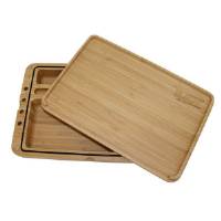 RAW Spirit Box Vassoio per Rollare Magnetico in Legno
